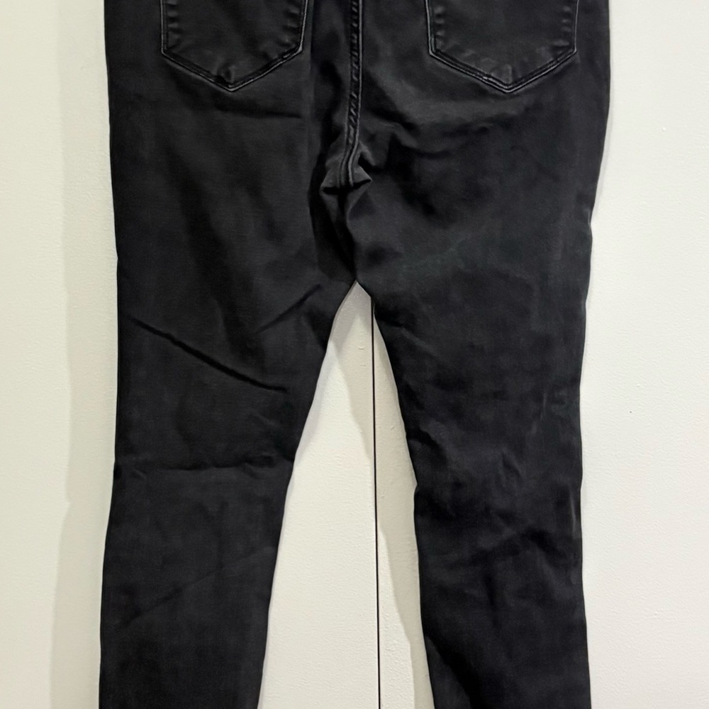 Arizona Jean Company High Rise Black Distressed Jeans - Picture 4 of 9